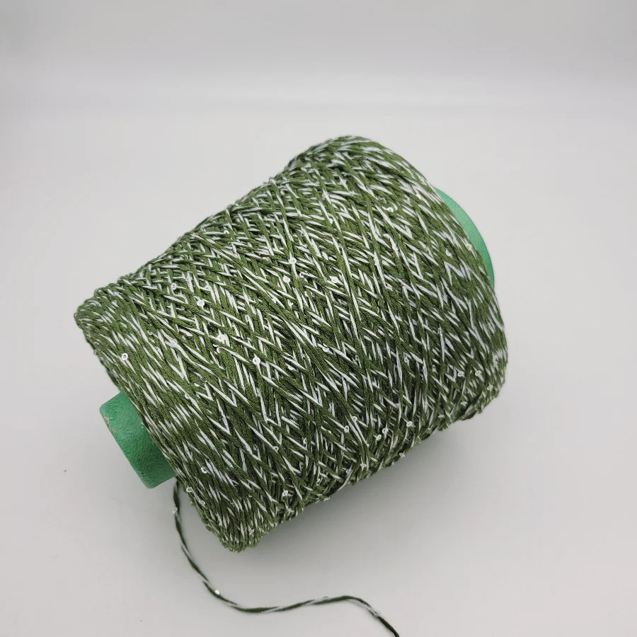 COTTON WITH PAILLETTES