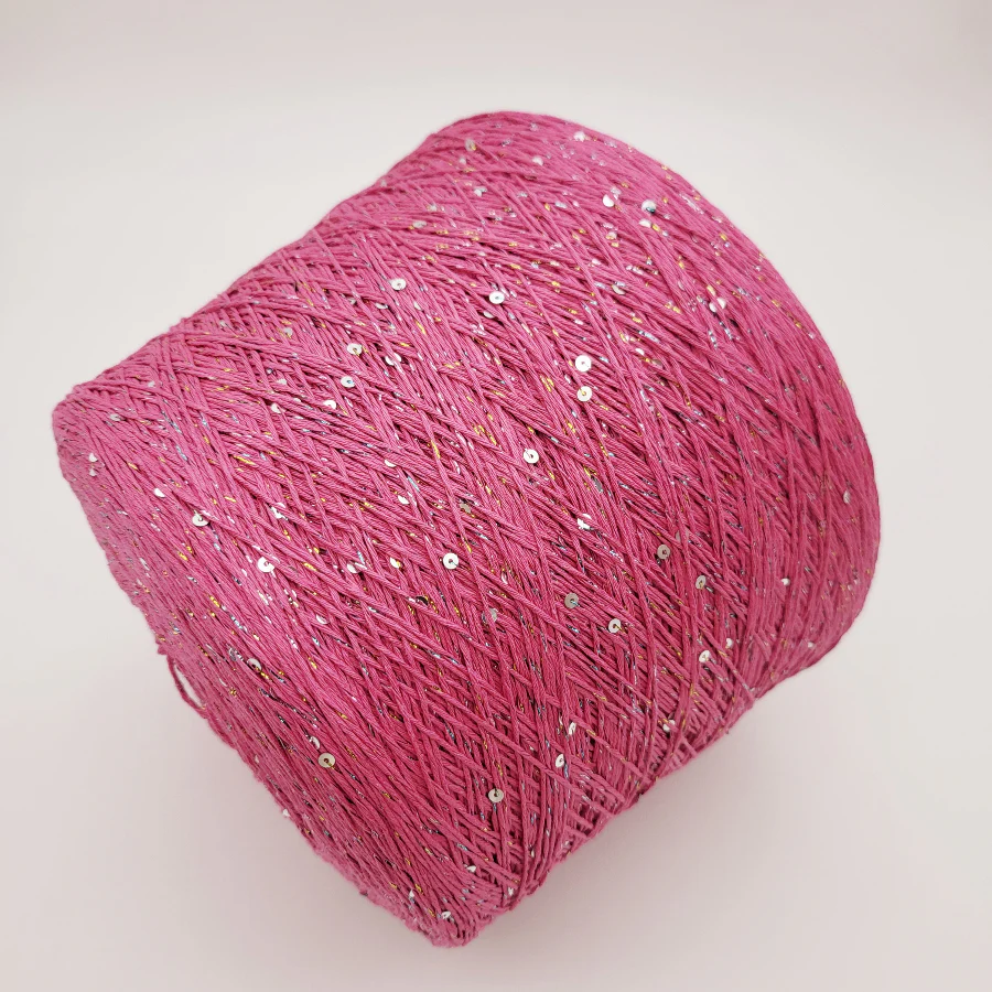 COTTON WITH PAILLETTES