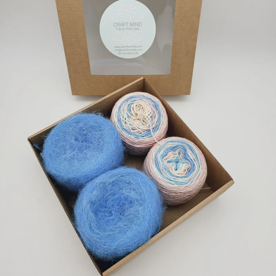 MINI BOX | SOCK YARN + ALPACA YARN