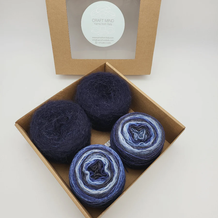 MINI BOX | SOCK YARN + ALPACA YARN