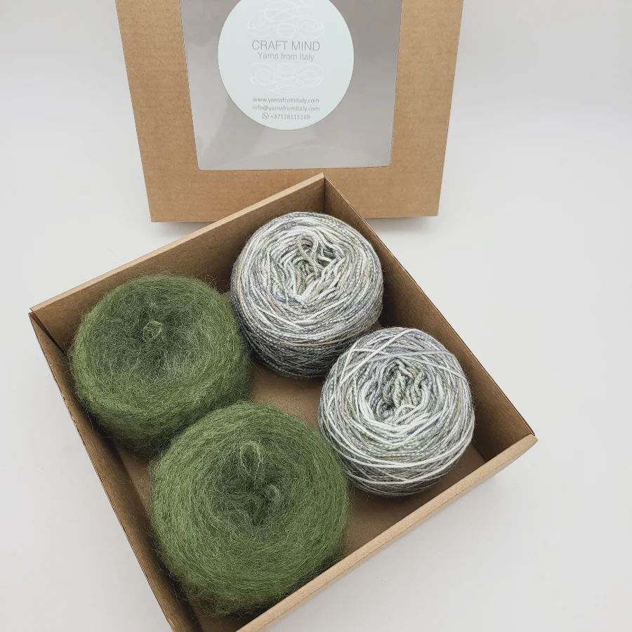 MINI BOX | SOCK YARN + KIDMOHAIR