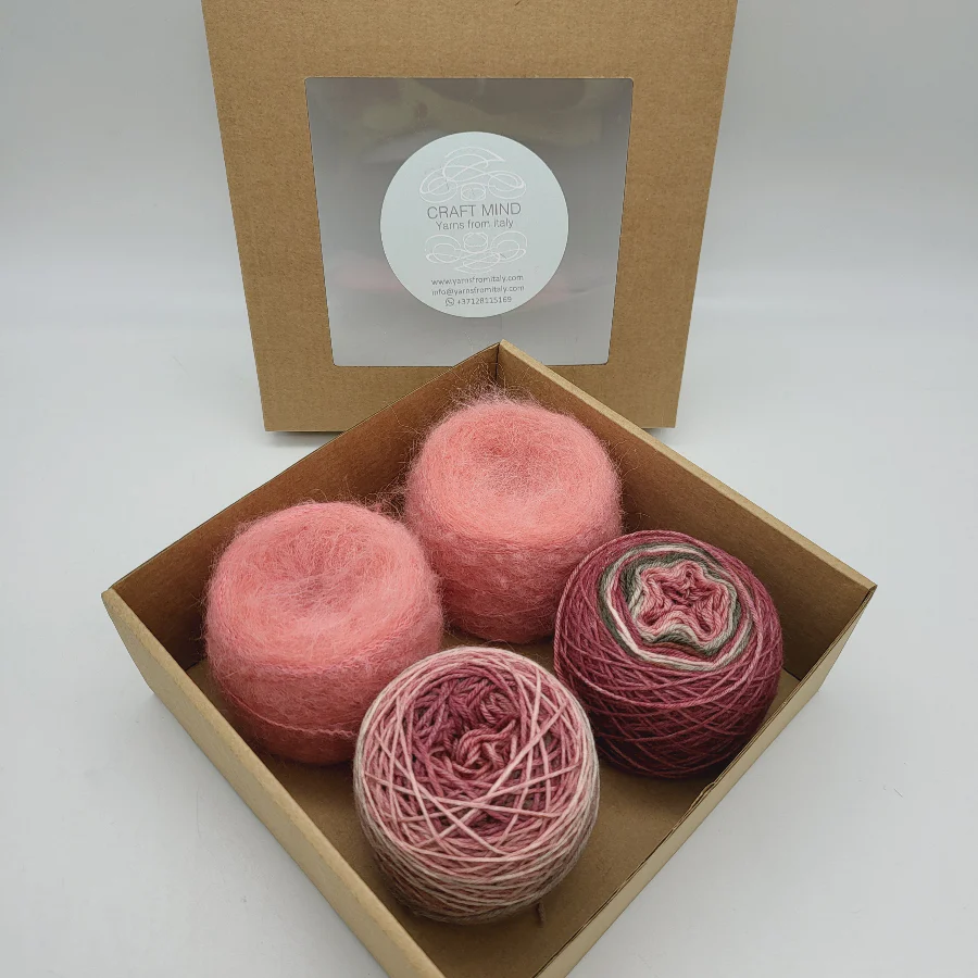 MINI BOX | SOCK YARN + KIDMOHAIR