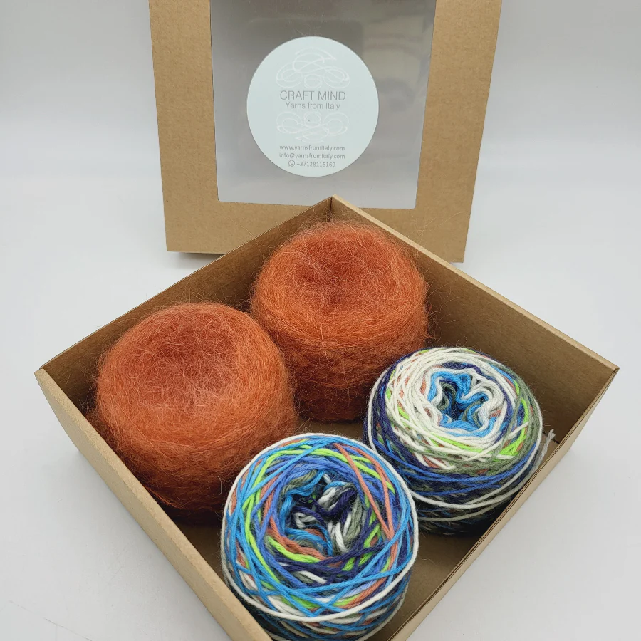 MINI BOX | SOCK YARN + KIDMOHAIR