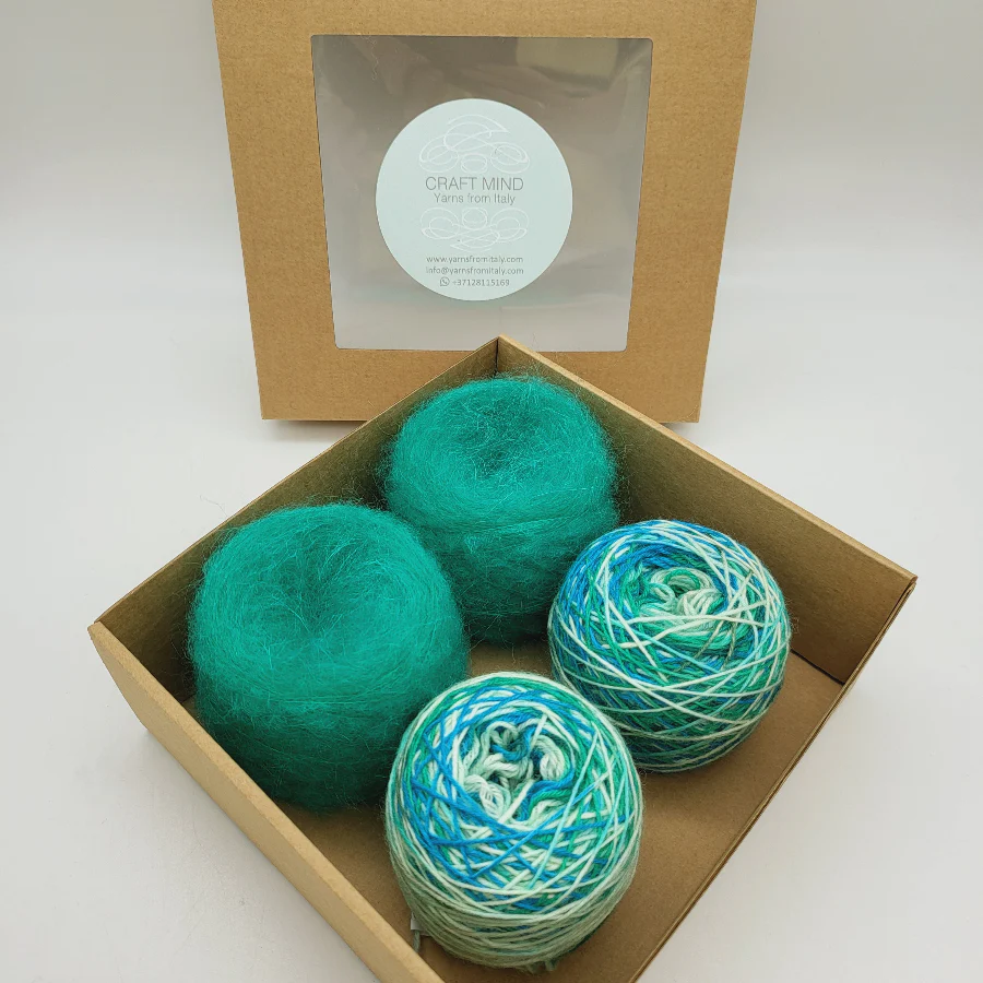 MINI BOX | SOCK YARN + KIDMOHAIR