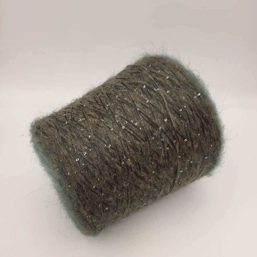 MOHAIR WITH PAILLETTES