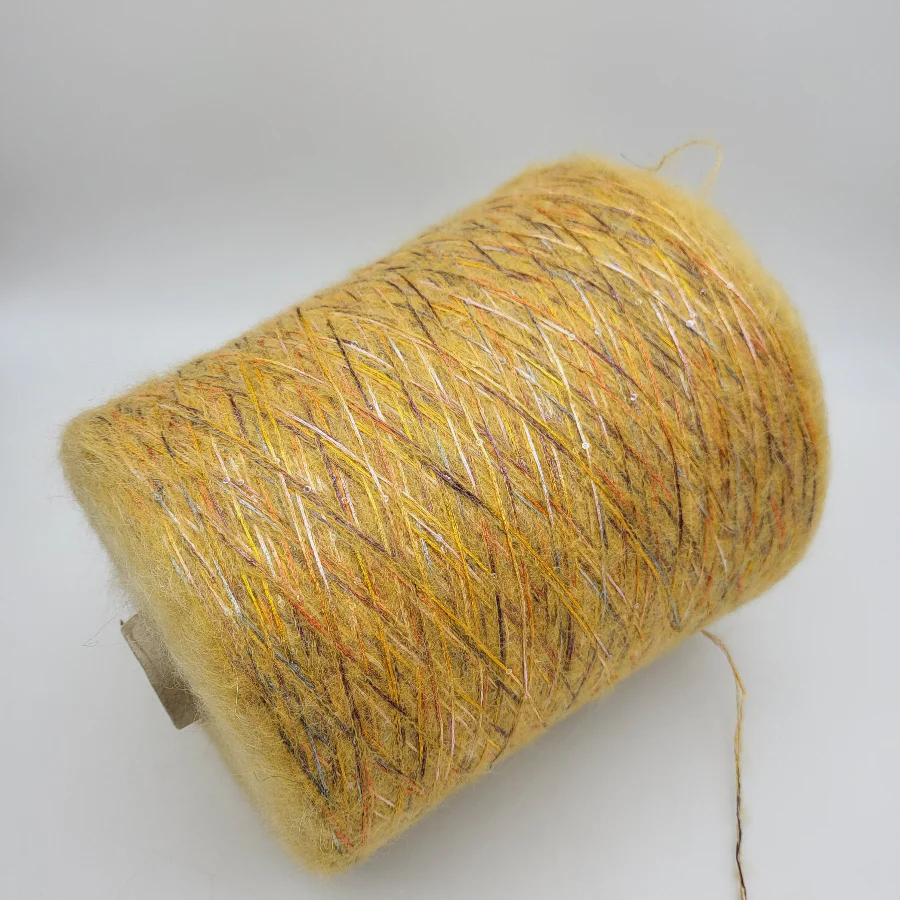 MOHAIR WITH PAILLETTES