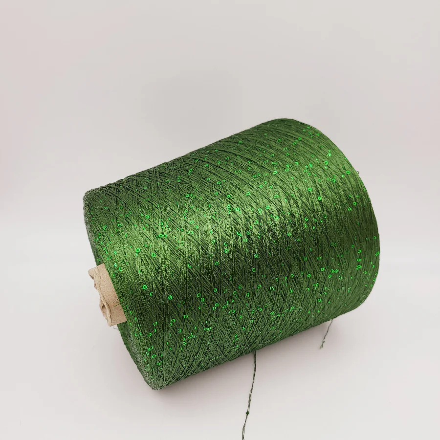 VISCOSE WITH PAILLETTES